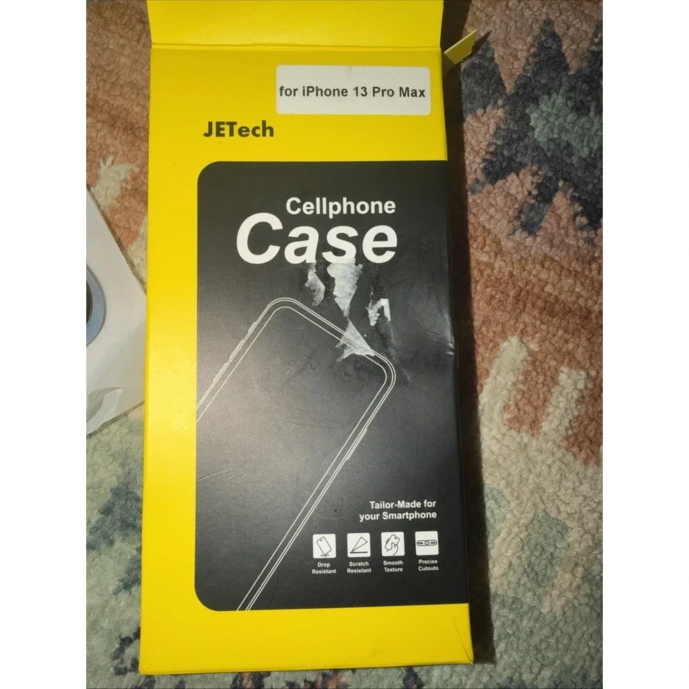 Jetech iPhone 13 Pro Max Case Blue Metallic